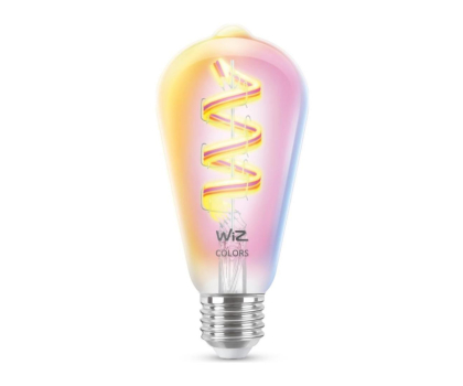 Inteligentne oświetlenie WiZ Wi-Fi BLE ST64 E27 922-65 RGB CL 1PF/6